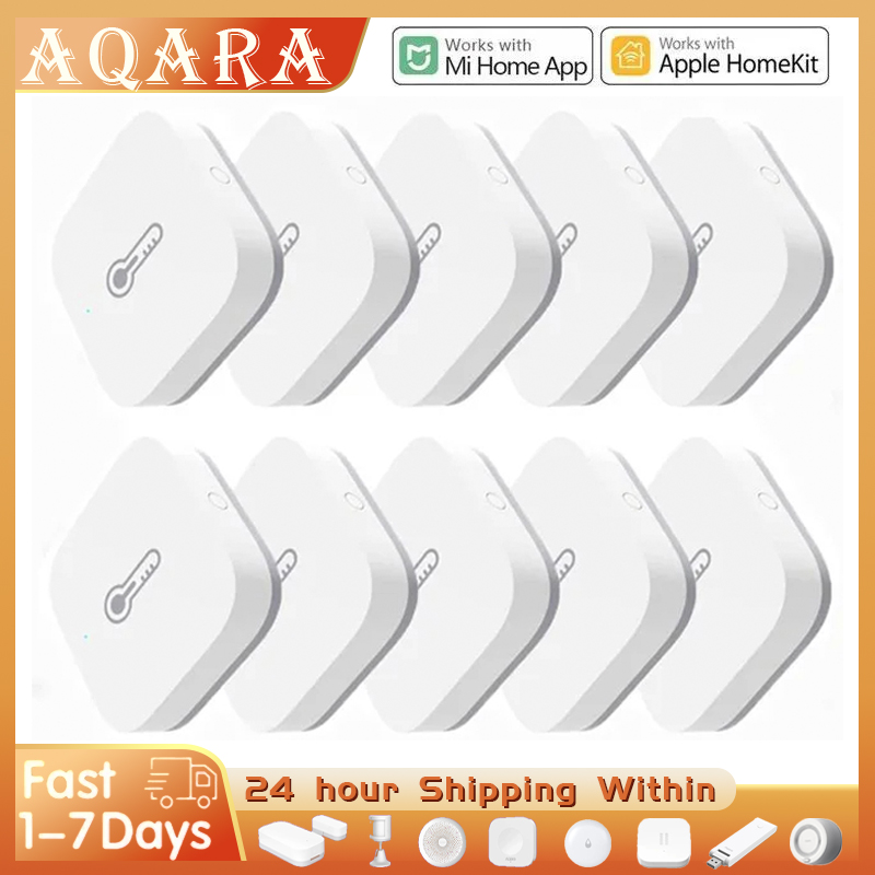 Smart Home Xiaomi App - Aqara-مستشعر درجة الحرارة والرطوبة ، بيئة