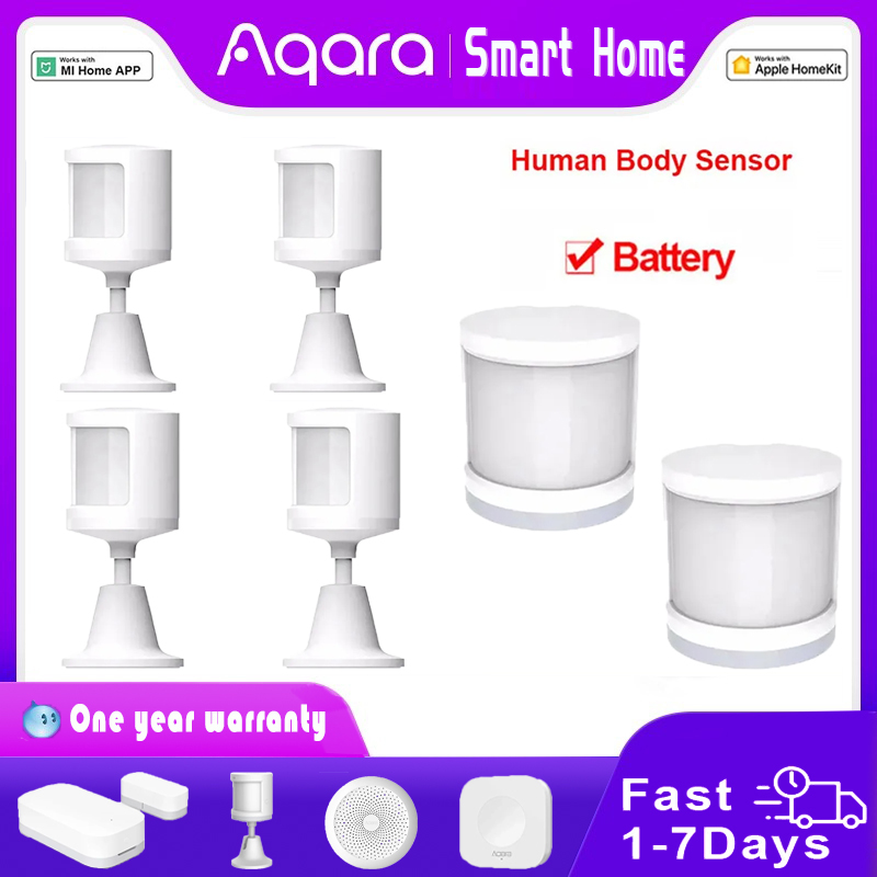 Smart Home Xiaomi App - Aqara-مستشعر حركة جسم الإنسان الذكي ،