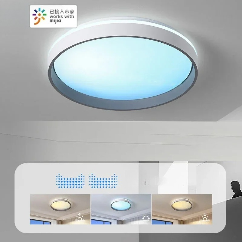 Smart Home Simulation - مصباح سقف ذكي يحاكي السماء: إضاءة