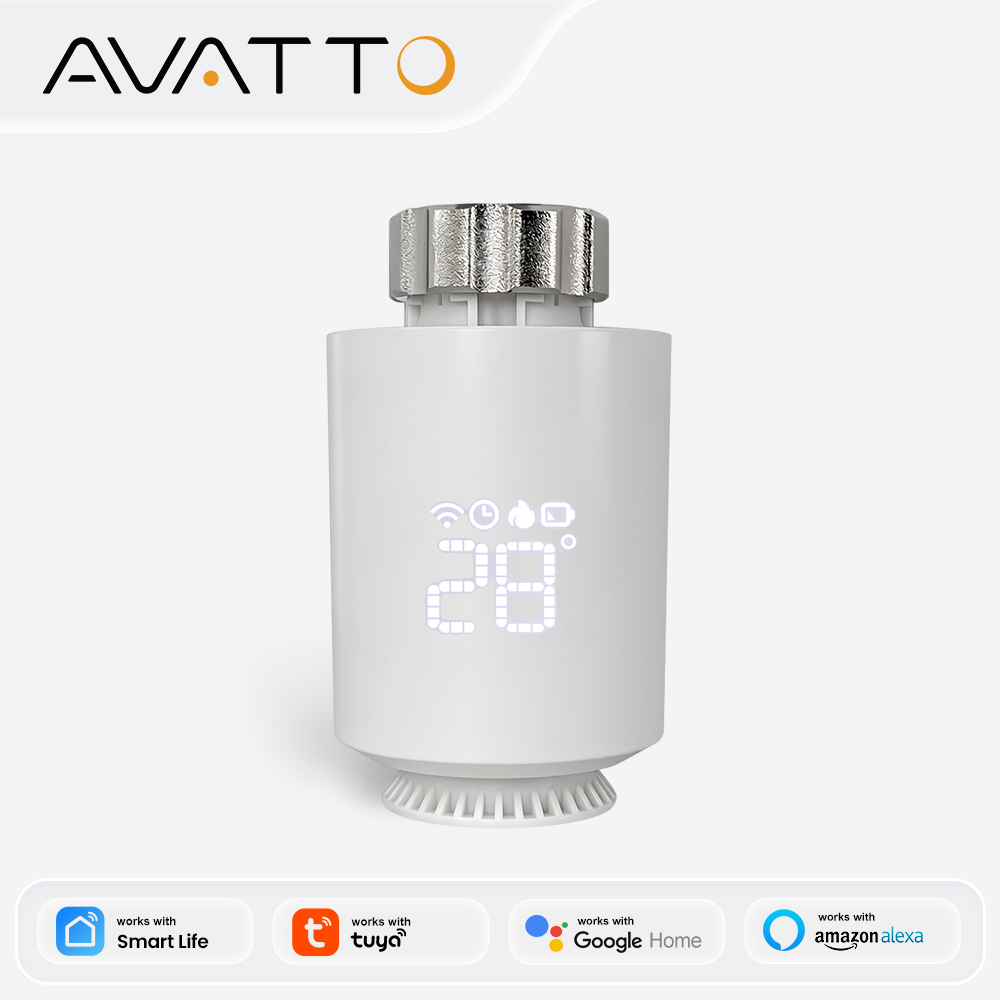 Smart Home Thermostat - صمام تحكم حراري ذكي AVATTO ZigBee3.0