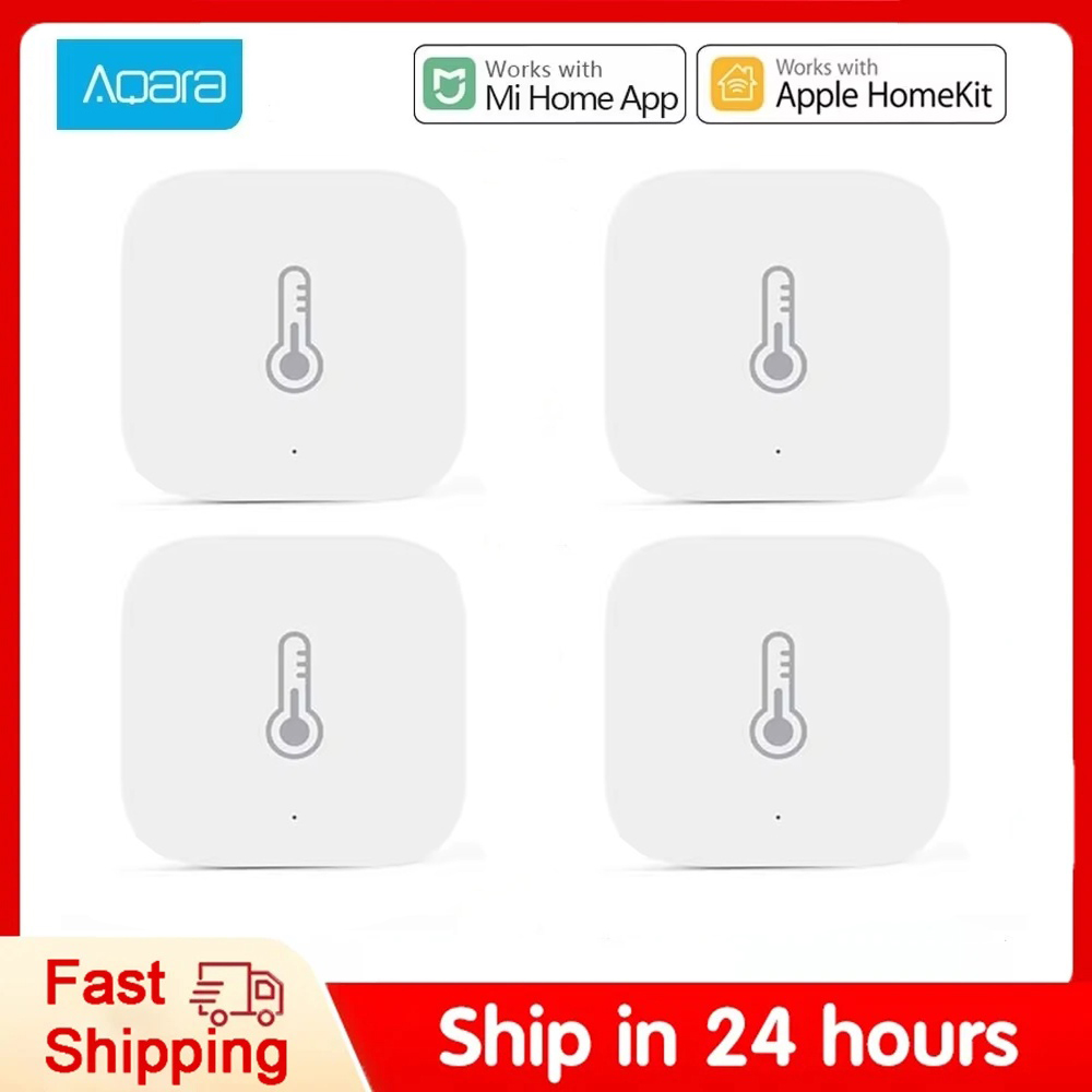 Smart Home Xiaomi App - Aqara استشعار درجة الحرارة الذكية ضغط