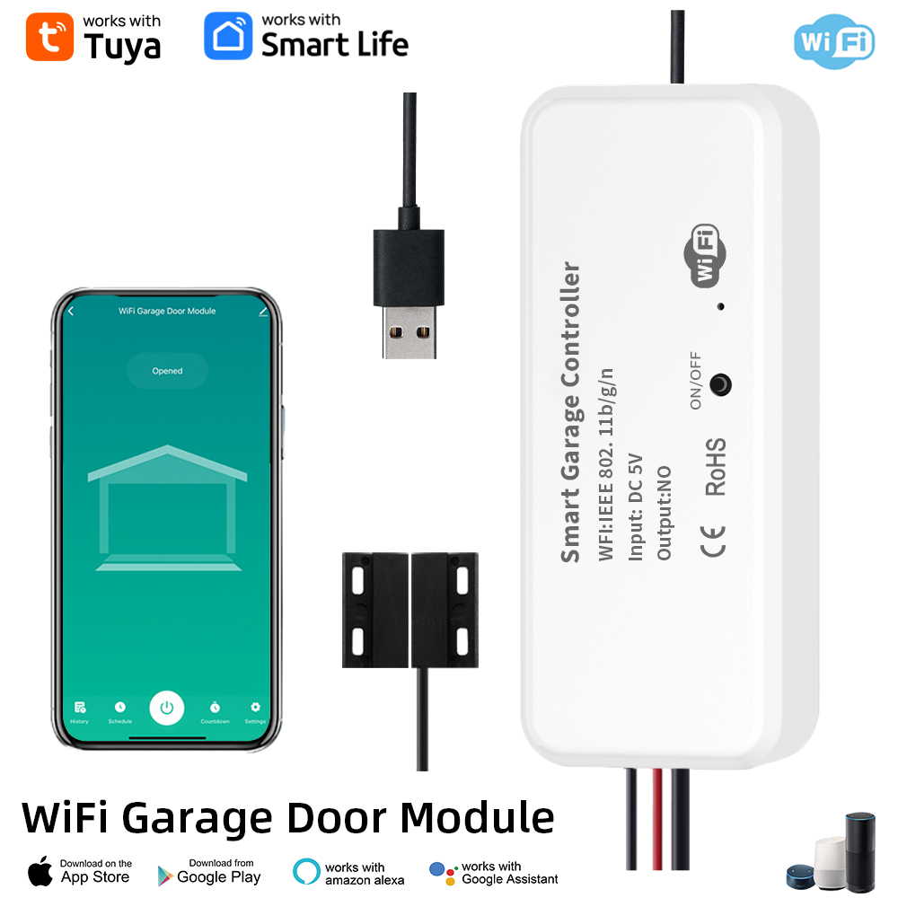 Smart Garage Door Opener - فتحت باب المرآب الذكية ، الهاتف