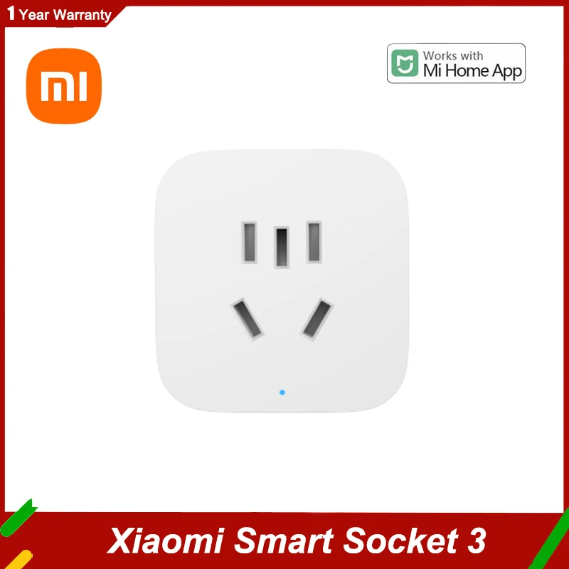 Smart Home Xiaomi App - شاومي mijia-مقبس ذكي 3 مع واي