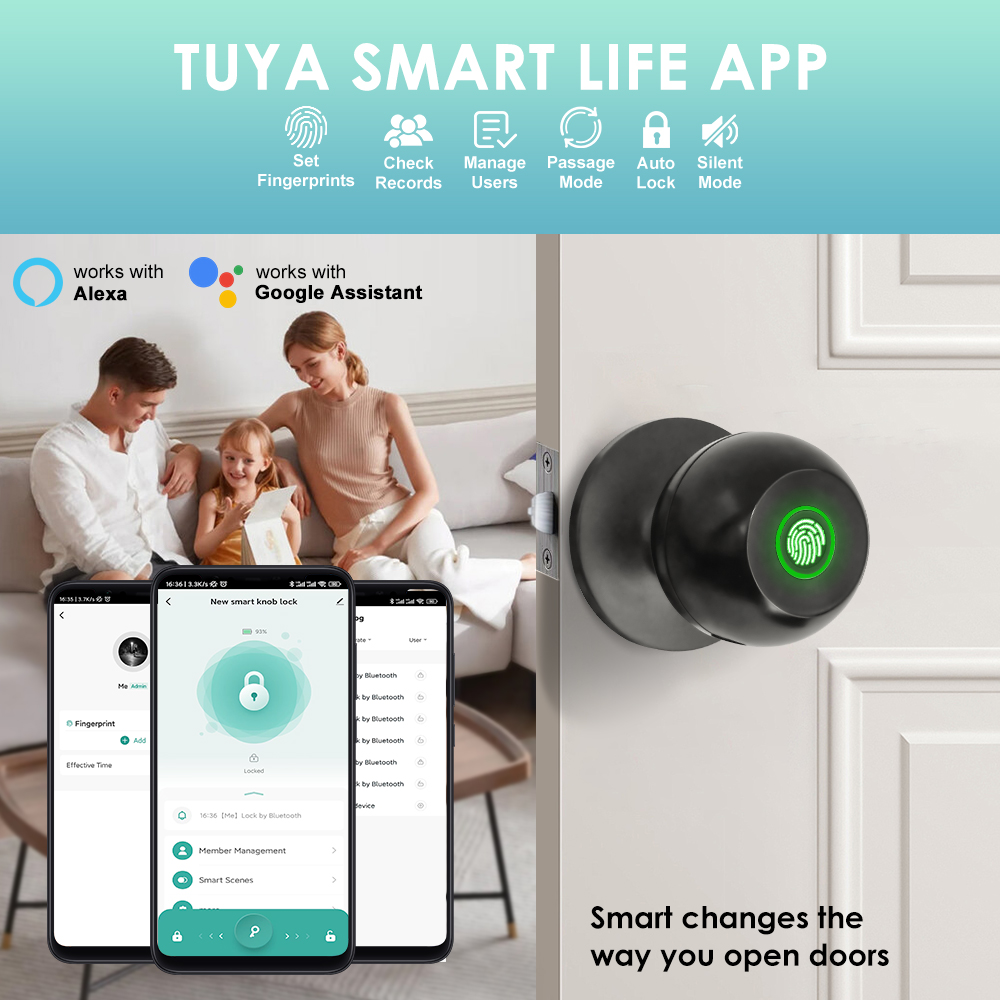 Tuya قفل الباب الإلكتروني الذك - مراجعة Smart Home Keyestudio وسعره