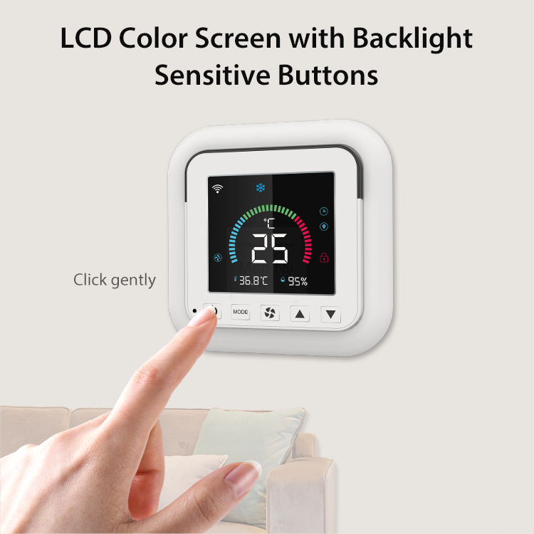 MANHOT ثيرموستات ذكي واي فاي ل - مراجعة Smart Home Thermostat وسعره