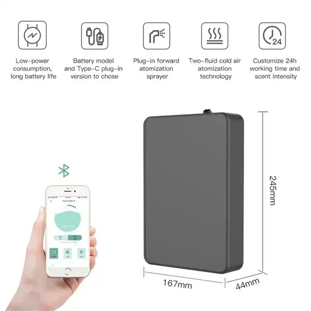 500 مللي سعة الناشر العطر الذك - مراجعة Smart Home Fragrance Diffuser وسعره