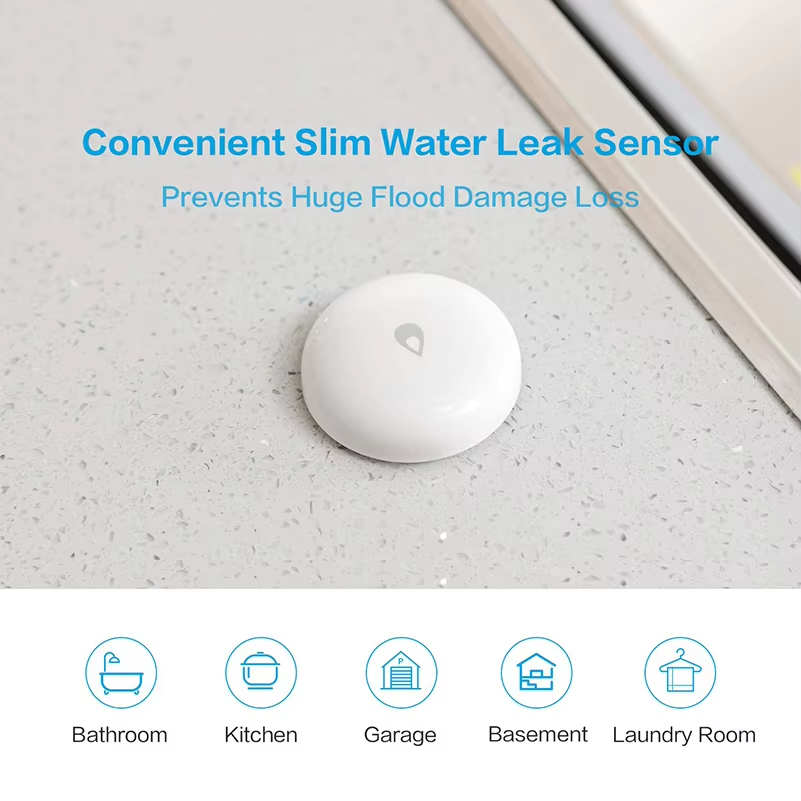 Aqara استشعار تسرب المياه زيجب - مراجعة Smart Home Xiaomi App وسعره