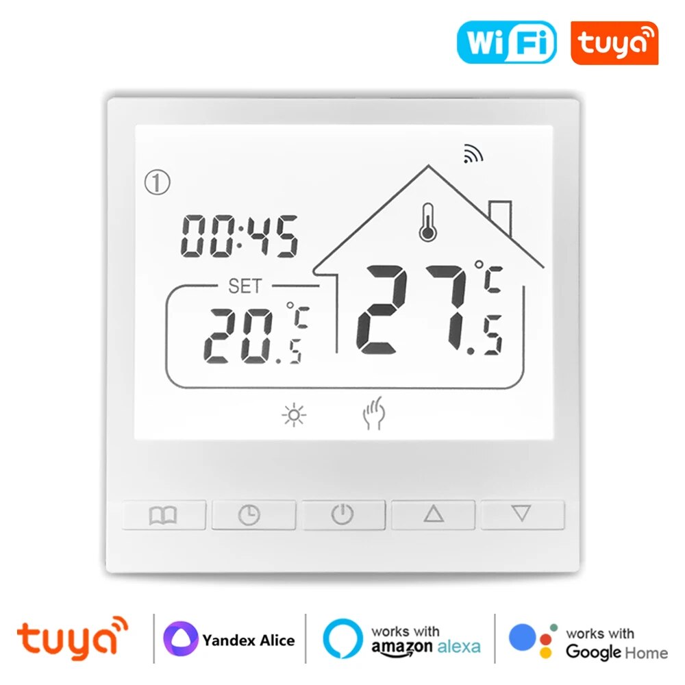 ثيرموستات ذكي واي فاي من تويا  - مراجعة Smart Home Thermostat وسعره