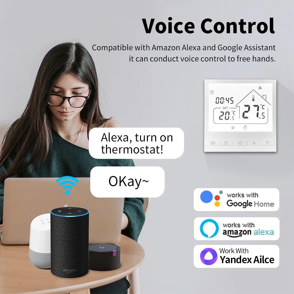 ثيرموستات ذكي واي فاي من تويا  - مراجعة Smart Home Thermostat وسعره