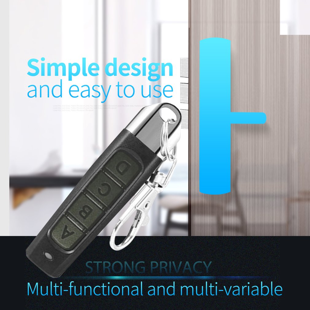 العالمي 433MHZ التحكم عن بعد 4 - مراجعة Smart Garage Door Opener وسعره