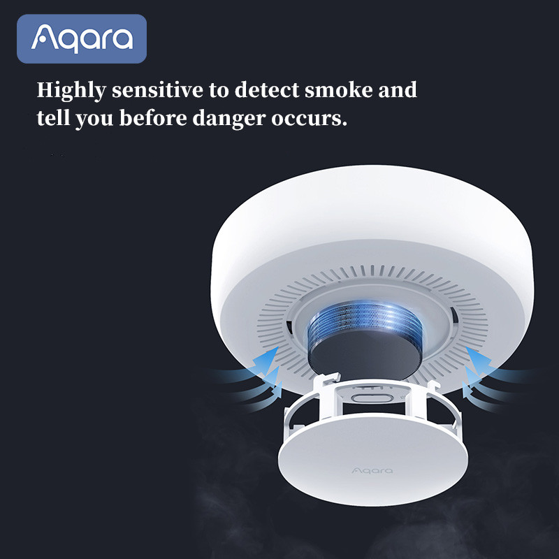 Aqara-مستشعر كاشف الدخان الذكي - مراجعة Smart Home Xiaomi App وسعره