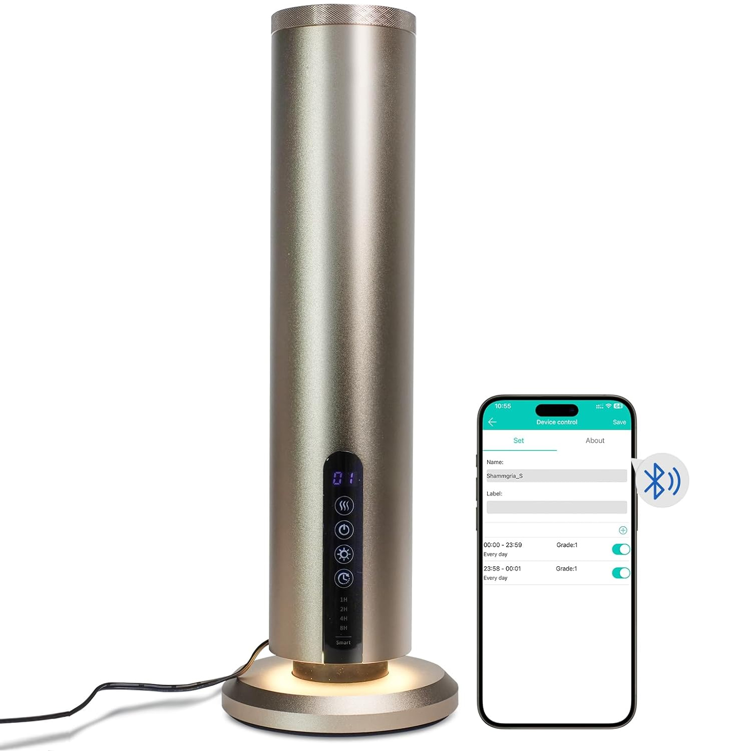 موزع عطر كهربائي قابل لإعادة ا - مراجعة Smart Home Fragrance Diffuser وسعره