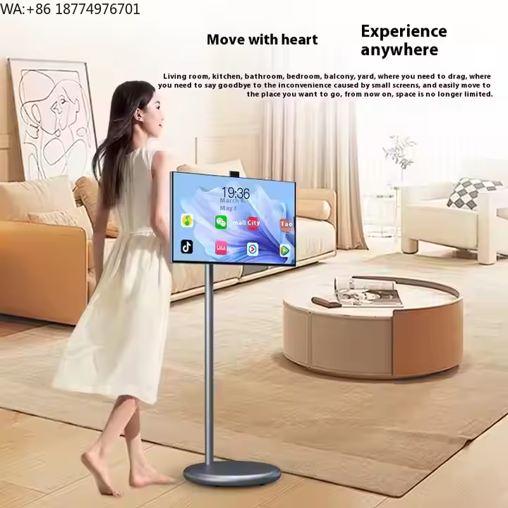 شاشة تلفزيون ذكية محمولة مقاس  - مراجعة Smart Home Tv وسعره