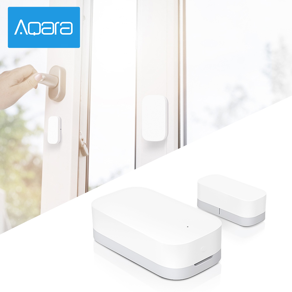 مستشعر نافذة الباب Aqara أو دع - مراجعة Smart Home Xiaomi App وسعره