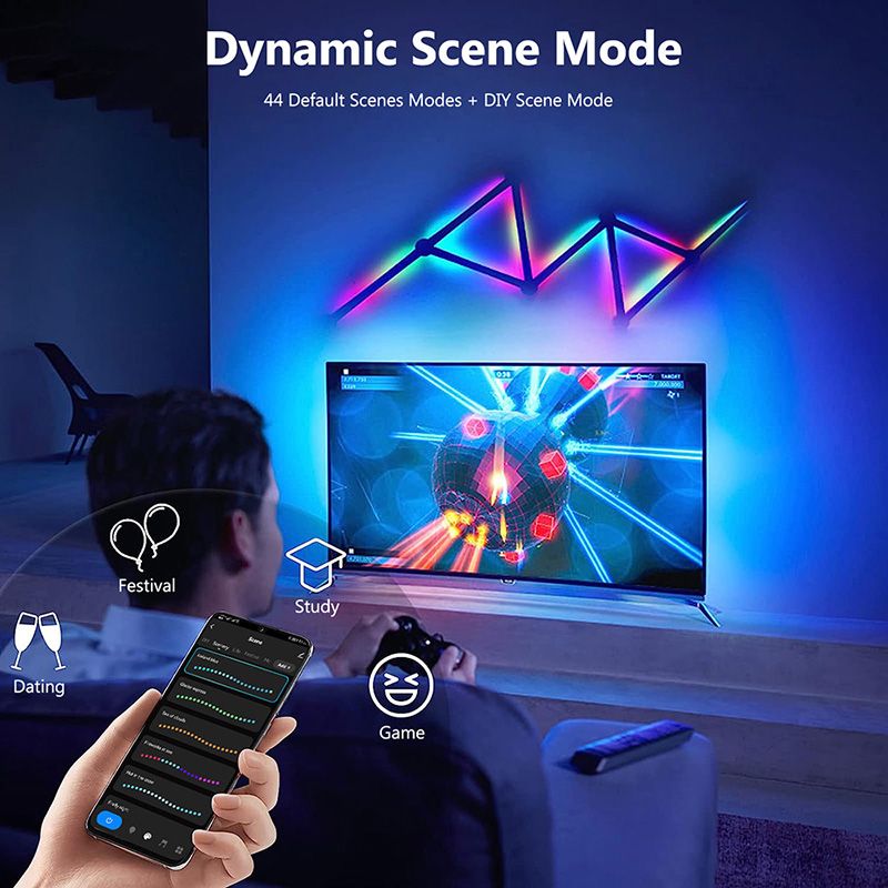 مصباح حائط RGB ذكي، شريط إضاءة - مراجعة Smart Home Tv وسعره