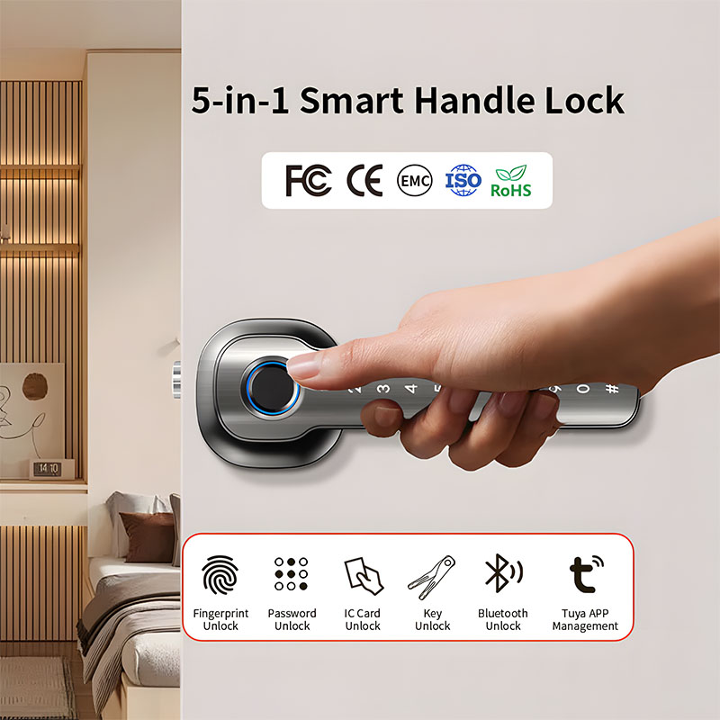 أجهزة أمان منزلية: قفل باب ذكي - مراجعة Smart Home Keyestudio وسعره