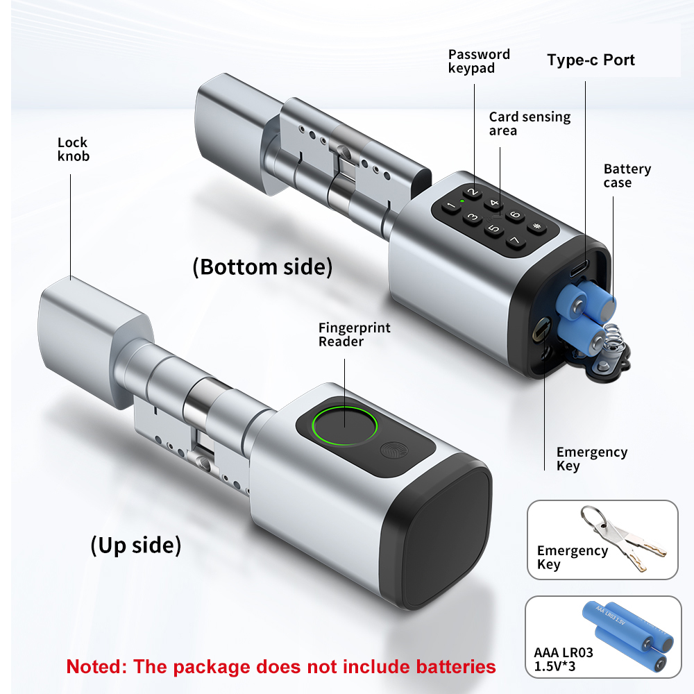 RAYKUBE V1 Tuya BLE TT قفل قفل - مراجعة Smart Home Keyestudio وسعره