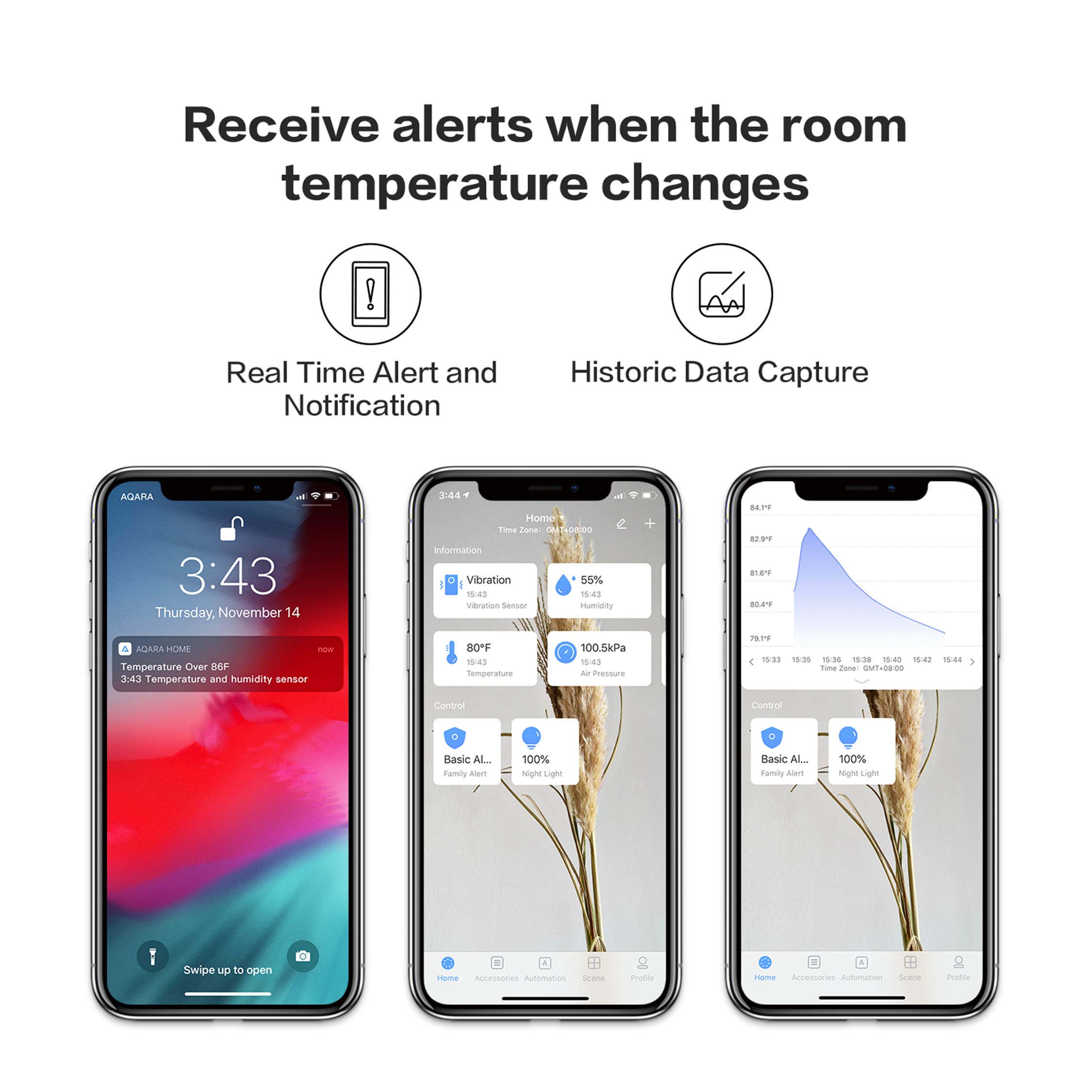 Aqara مستشعر درجة الحرارة والر - مراجعة Smart Home Xiaomi App وسعره
