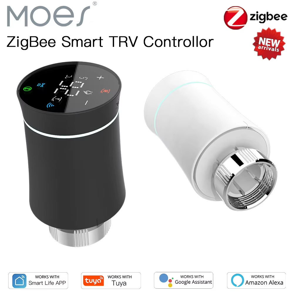 MOES زيجبي 3.0 TRV ترموستات تو - مراجعة Smart Home Thermostat وسعره