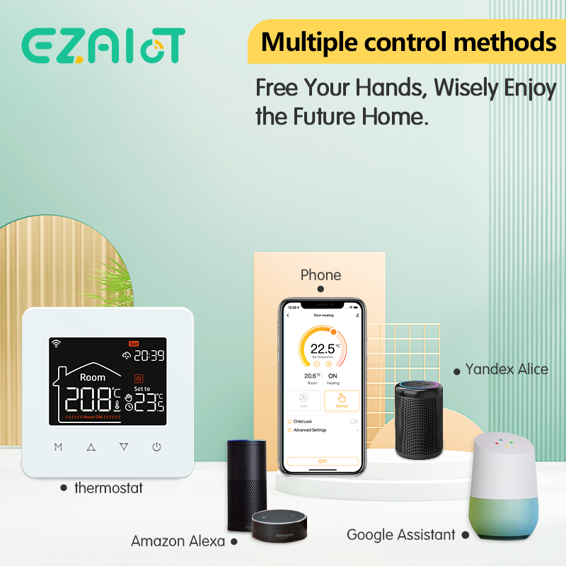 ترموستات تسخين الأرضية واي فاي - مراجعة Smart Home Thermostat وسعره