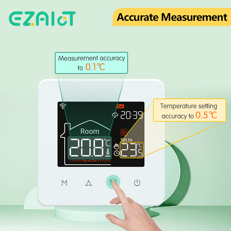 ترموستات تسخين الأرضية واي فاي - مراجعة Smart Home Thermostat وسعره