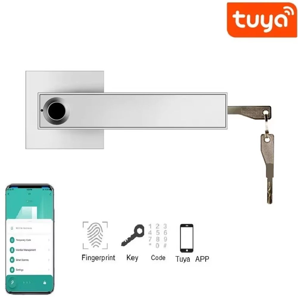 قفل باب ذكي جديد متوافق مع تطب - مراجعة Smart Home Keyestudio وسعره
