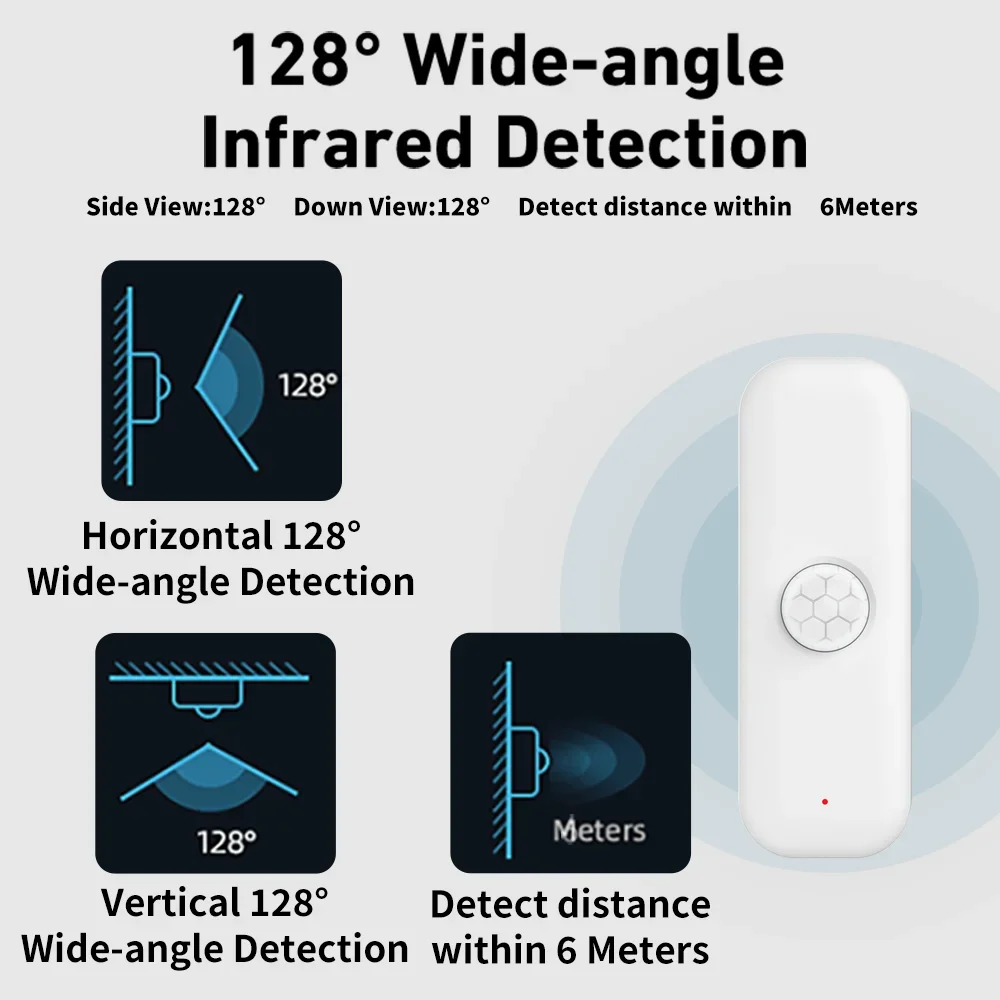 Tuya WiFi Zigbee PIR محس حركة  - مراجعة Smart Home Outdoor وسعره