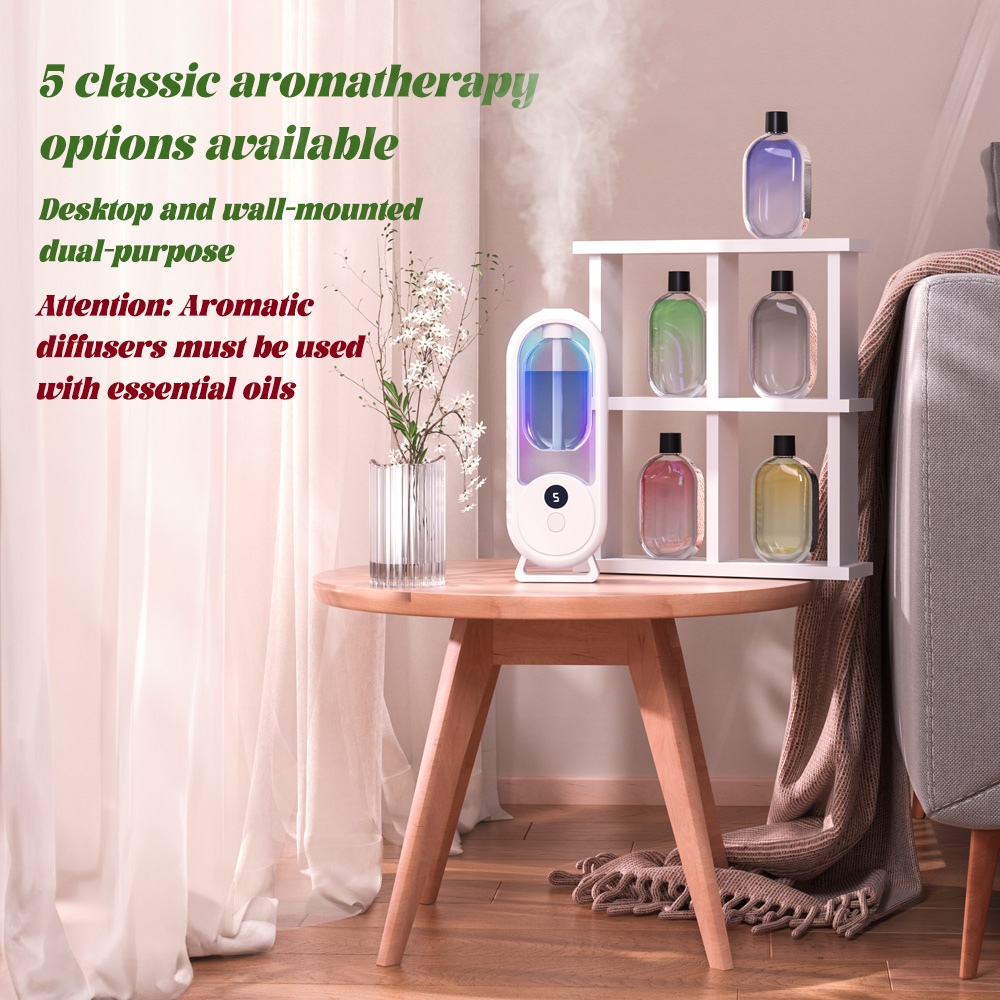 آلة ناشر الروائح المحمولة القا - مراجعة Smart Home Fragrance Diffuser وسعره