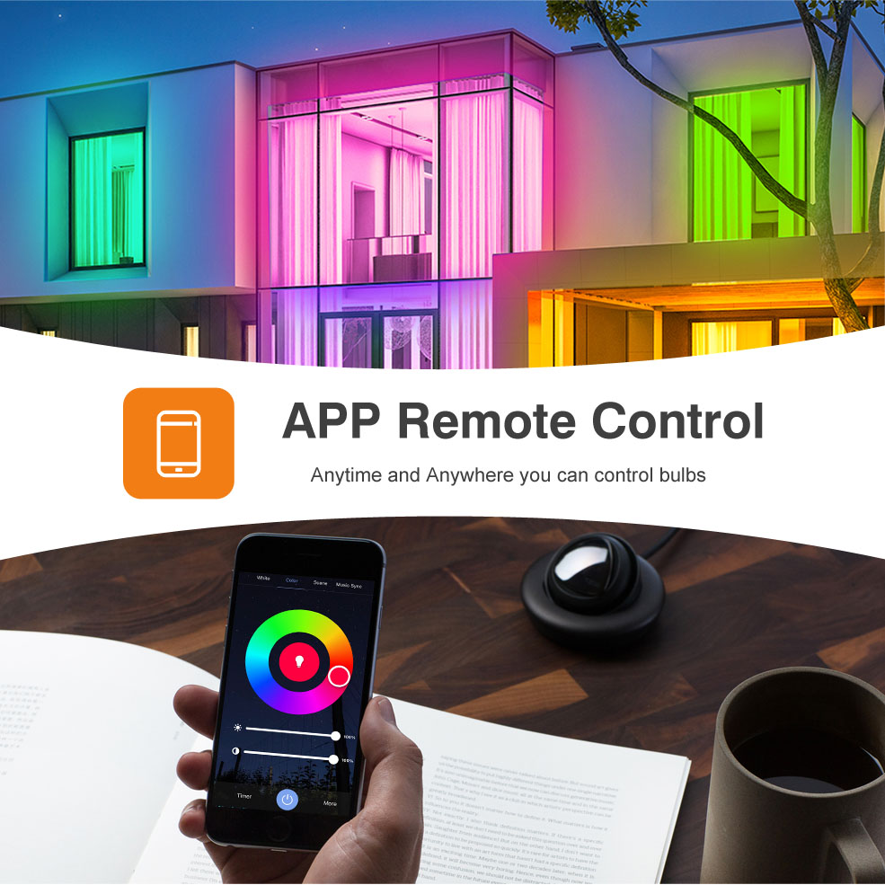 Tuya Wifi/Bluetooth لمبة ذكية  - مراجعة Smart Home Outdoor وسعره