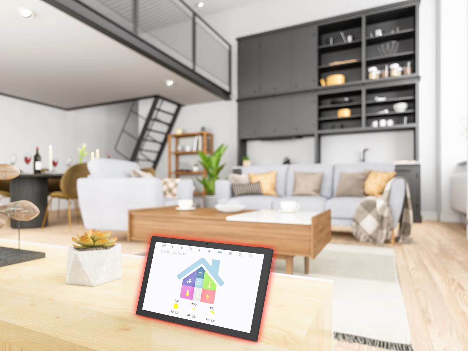 لوحة تحكم ذكية منزلية بشاشة لم - مراجعة Smart Home Control وسعره